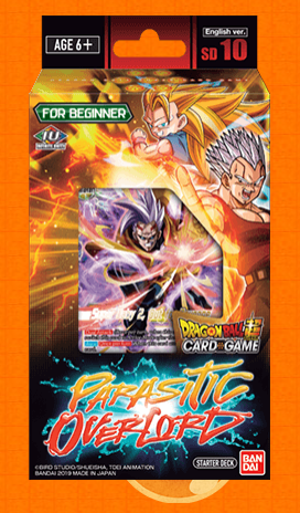 DRAGON BALL SUPER CARD GAME STARTER DECK 10 ~PARASITIC OVERLORD~