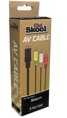 Sega Saturn AV Cable (SAT) - OLD SKOOL