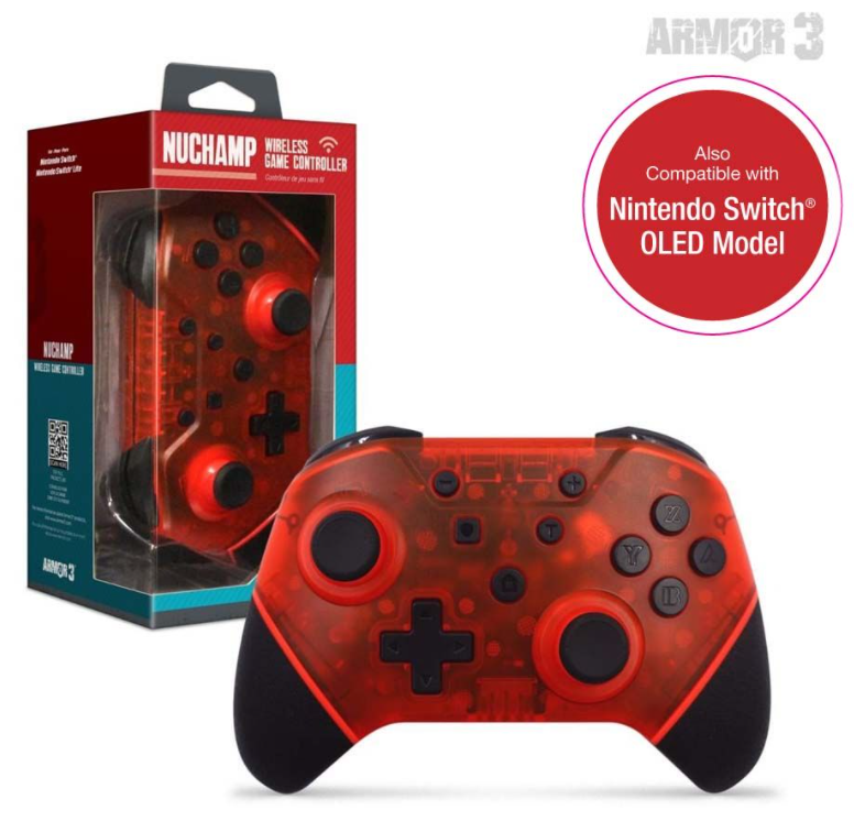 NuChamp Wireless Game Controller (NSW) - Armor3