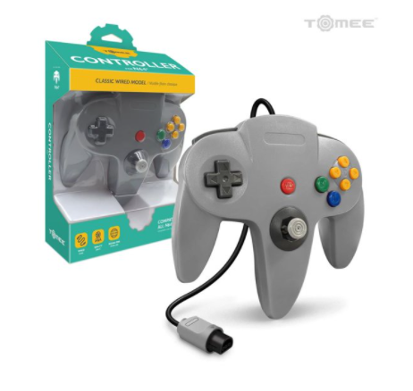 Nintendo 64 Compatible Controller (N64) - Tomee