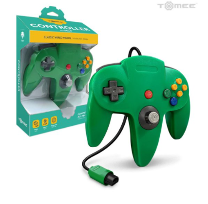 Nintendo 64 Compatible Controller (N64) - Tomee