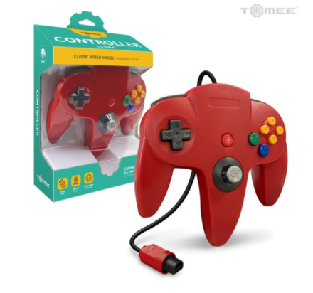 Nintendo 64 Compatible Controller (N64) - Tomee