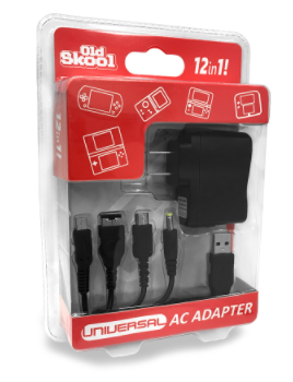 Universal AC Adapter for Portables (GBA / DS / 3DS / PSP) - OLD SKOOL
