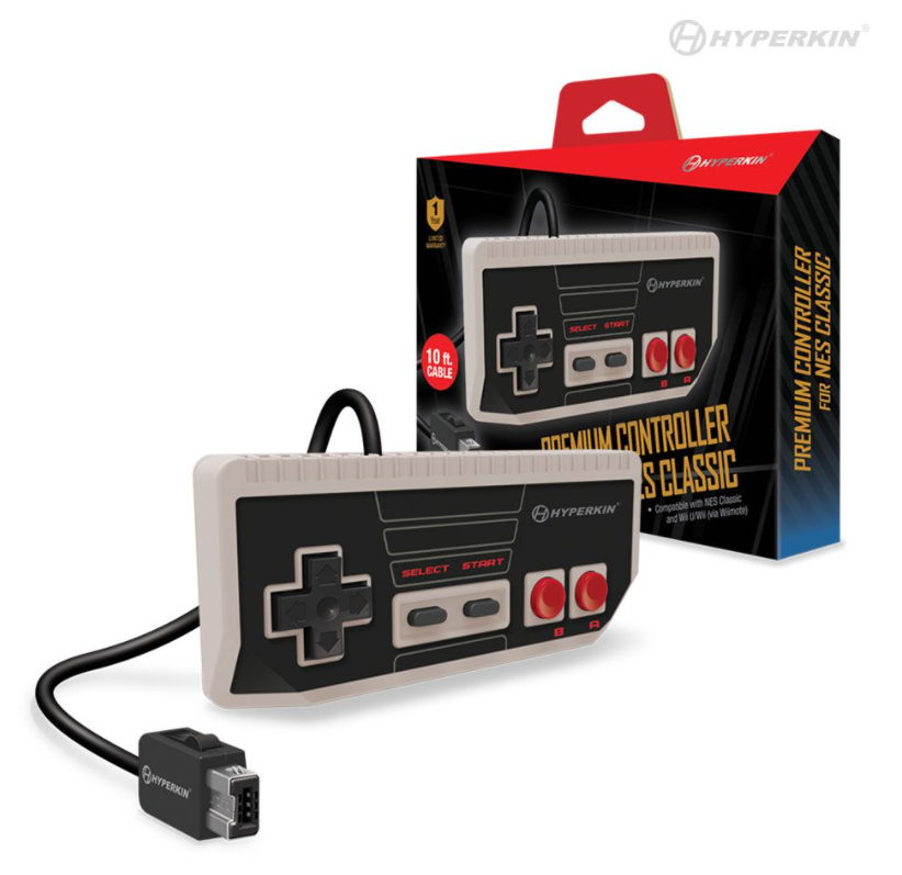 Cadet Premium Controller (NES Classic / Wii U / Wii) - Hyperkin