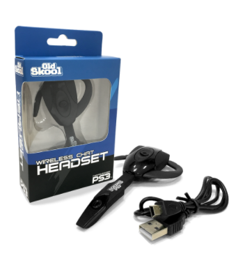 Wireless Chat Headset (PS3) - OLD SKOOL