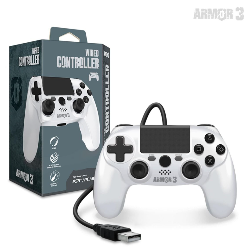 Wired Game Controller (PS4) - Armor3